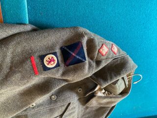 World War Ii Canadian Army Class A Jacket Custom Made
