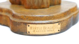 Vintage Cypress Knee Lamp,  Small,  Mid century,  drift wood 3