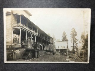 Rppc - Leland Or - Post Office - Store - Oregon - Lealand - Josephine County - Real Photo - Rp