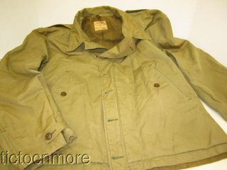 Us Wwii Army M1941 Officers Field Jacket Wimbledon Named