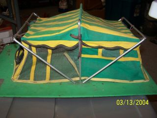 Vintage Salesman Coleman Sample Tent