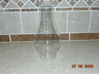 2 7/8 " X 8 1/2 " Clear Glass Hurricane Oil Lamp Chimney Shade