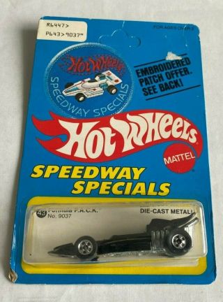 1977 Hot Wheels Speedway Specials Formula P.  A.  C.  K.  Pack Unpunched Blister Hk