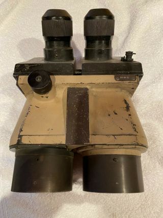Wwii D.  F.  10x80 Parts Only.  Not Complete Binoculars