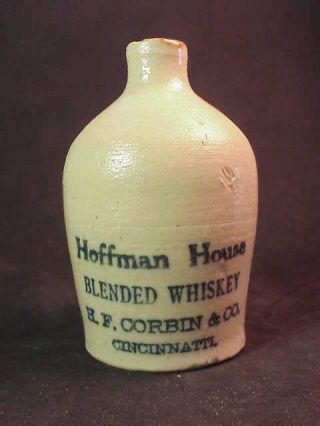 Hoffman House Blended Whiskey - Cincinnati Ohio - Miniature Whiskey Jug