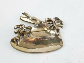 WWII REMEMBER PEARL HARBOR BROOCH Pin 2.  5 