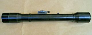Ww2 Kahles H/4x60 Sniper Scope With Recoil Ring Mauser K98 German Zf39 Model 43