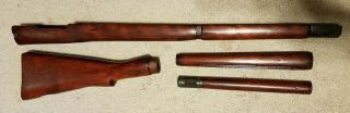 Ww2 Lee Enfield No.  4 Mk.  1 303 Canadian/longbranch Wood Stock With Handguards