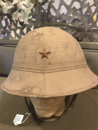Wwii Imperial Japanese Army Type 98 Tropical Sun Helmet