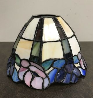 Tiffany Style Vintage Stain Glass Homemade Lamp Shade