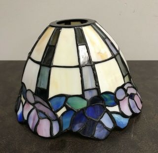 Tiffany Style Vintage Stain Glass Homemade Lamp Shade 3