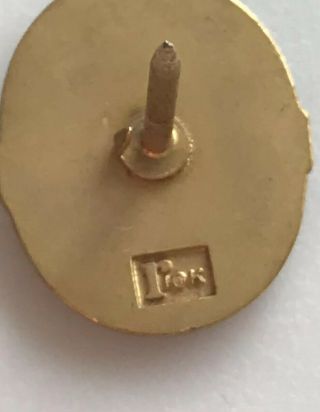 Vintage John Deere 10K Gold 5 Year Service Award Tie Tack Pin 1.  93 grams 3
