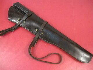 Wwii Us Army M1938 Leather Rifle Jeep Scabbard For M1 Garand Rifle - Hotze 1942