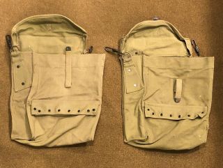 WW2 Medic Medical First Aid Corpsman Combat Bag Pouches Type 1 & 2 Inserts Strap 3