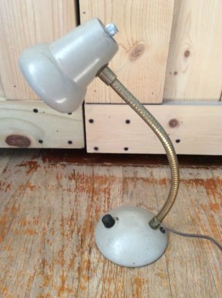 Vintage Tensor Adjustable Gooseneck Desk Lamp Shade Mid Century Mod Retro Modern