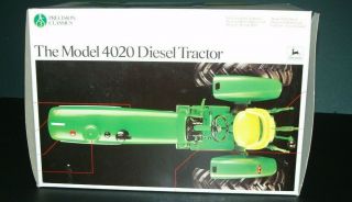 Ertl 5638 Precision Classics John Deer 4020 Diesel Tractor 3 1/16 Scale Mib Nr