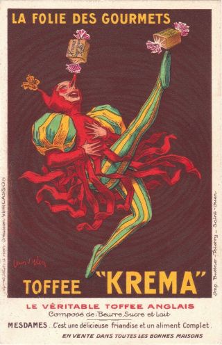 Art Deco 1926 - Advertising Postcard 