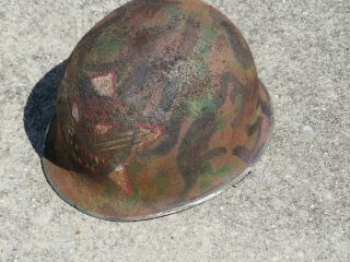 Vintage M1 Arvn 44th Rangers Helmet