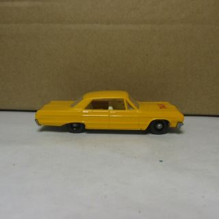 Old Diecast Lesney Matchbox 20 Chevrolet Impala Taxi With Driver England 1965