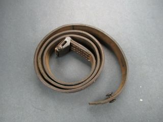 1940 Wwii German Mauser Rifle Leather Sling For K98 G43 & G41 Mp 