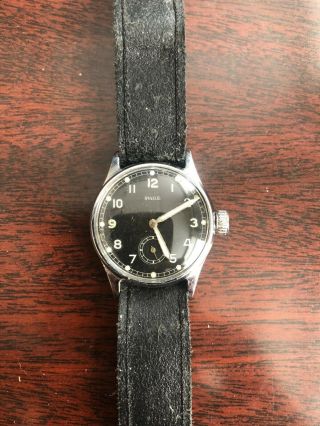 Wwii German Army Military Watch - Page Manufacturer Circa 1943 Issue D553620h