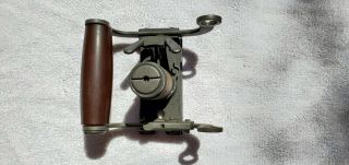 Wwii M2hb Back Plate Assembly And Spade Grip For Bmg.  50 Cal Missing Parts