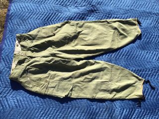 Ww2 U.  S.  Army Mountain Not Hbt Trousers For Field Uniform M1942 10th
