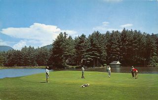 Nc 1950’s Highland Golf Country Club In Highlands,  North Carolina - Macon County