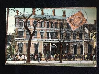1900s China Hong Kong & Shanghai Bank Qinwangdao Postcard 上海汇丰银行秦王岛邮寄