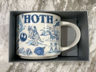 ⚡fast Ship⚡disney Star Wars Mug Hoth Starbucks Been There Series