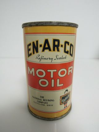 Vintage Enarco Motor Oil Can Coin Bank Sb063