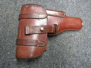 Wwii German Luftwaffe Holster For Fn Browning 1922 - - Marked “hck 42” -