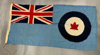 1939 - 45 Ww2 Canada R.  C.  A.  F.  Flag