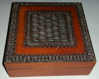 Vintage Hand Crafted Box Made In Poland Numbered 661104