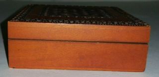 vintage hand crafted BOX made in POLAND numbered 661104 2