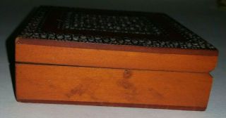 vintage hand crafted BOX made in POLAND numbered 661104 3