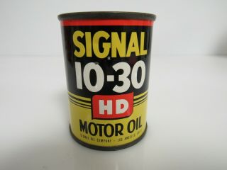 Vintage Signal Motor Oil Can Coin Bank Sb024