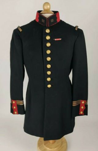 Pre Wwii Ww2 French Army 151st Infantry Captain Rank Named Dress Tunic W Ribbon