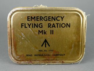Wwii Raf Air Ministry Pilots Emergency Flying Ration Mk Ii With Contents