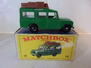 Matchbox Lesney No.  12c Land Rover 