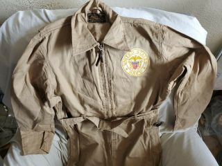Wwii U S Navy Flight Suit M - 426a Almost Unissued 38s