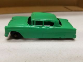 Vintage Tootsietoy 1955 Chevrolet Bel - Air Metal Car Usa Green
