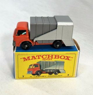 Matchbox 7c Ford Refuse Truck Nrmib Lesney England