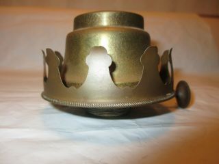 Unusual P & A Brass Oil Lamp Burner
