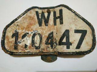 German Car Number.  The Wehrmacht.  Ww2
