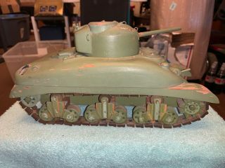 German Wwii Us Army Sherman Tank Recognition Model Panzer School Rommel Okw Rare