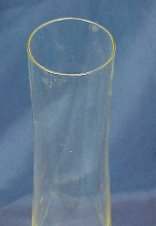 Vintage Tall Kerosene Oil Lamp Glass Chimney Aladdin B&H Rayo Style 3