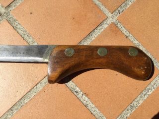 John Ek Commando Knife,  Made In Hamden,  Ct.  Model 5 Navy Issue.  No Sheath. 2