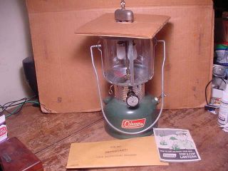 Vintage Nos Coleman Lantern 220f195 - 1/72 - Open Box Totally W/instruct