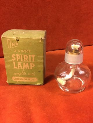Vintage Spirit Lamp Alcohol Burner